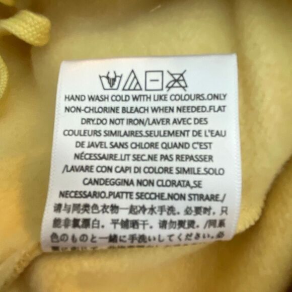 Fear of God ESSENTIALS Logo Fleece Jogger Light Tuscan Yellow L - Picture 8 of 12